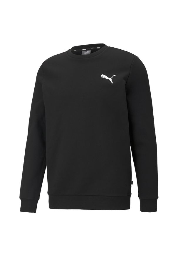 Bluza Puma Essentail Crew, Mężczyźni. Kolor: czerwony, wielokolorowy, czarny. Materiał: bawełna, materiał