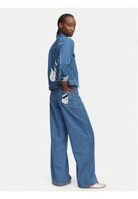Karl Lagerfeld Jeans Jeansy B3W10046 Niebieski Wide Leg. Kolor: niebieski #2