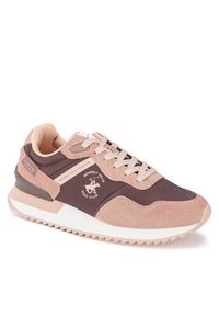 Beverly Hills Polo Club Sneakersy S9017-IW Bordowy. Kolor: czerwony. Materiał: nubuk, skóra #3