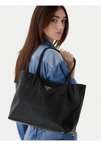 Guess Torebka Victtoria HWEVG9 51428 Czarny. Kolor: czarny. Materiał: skórzane #1
