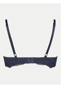 Hunkemöller Biustonosz z fiszbiną Marine 206322 Granatowy. Kolor: niebieski. Materiał: syntetyk