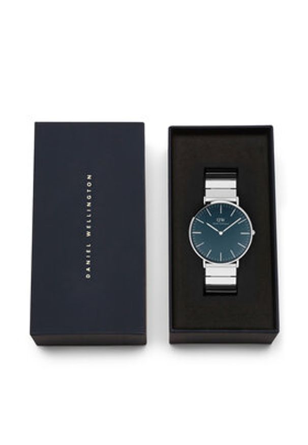 Daniel Wellington Zegarek DW00100776 Srebrny. Kolor: srebrny