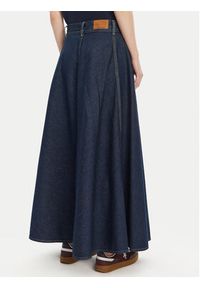 Levi's® Spódnica jeansowa XL 001T4-0001 Granatowy Loose Fit. Kolor: niebieski. Materiał: bawełna