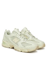 New Balance Sneakersy U530TBB Żółty. Kolor: żółty. Materiał: skóra #5