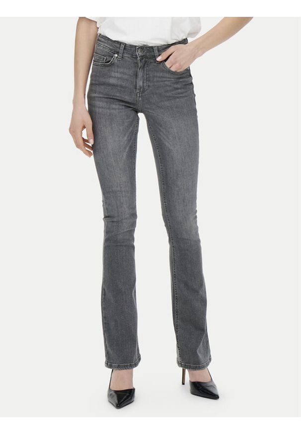 only - ONLY Jeansy Blush 15233721 Szary Flared Fit. Kolor: szary