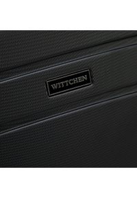 Wittchen - Walizka kabinowa z ABS-u żłobiona czarna. Kolor: czarny. Materiał: guma. Styl: klasyczny #2