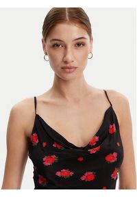 BARDOT Top 59752TB2 Czarny Slim Fit. Kolor: czarny. Materiał: wiskoza #3