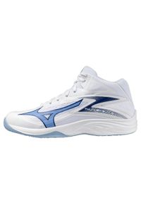 Buty do siatkówki Dorosły Mizuno Thunder Blade Z biały. Kolor: niebieski, biały, wielokolorowy. Sport: siatkówka