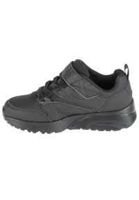 skechers - Buty sportowe Sneakersy dziewczęce, Uno Lite - Echo Surge. Kolor: czarny. Materiał: tkanina, syntetyk
