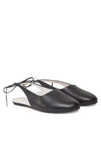 Calvin Klein Sandały Ballerina Sling Back Lth HW0HW02655 Czarny. Kolor: czarny. Materiał: skóra #4