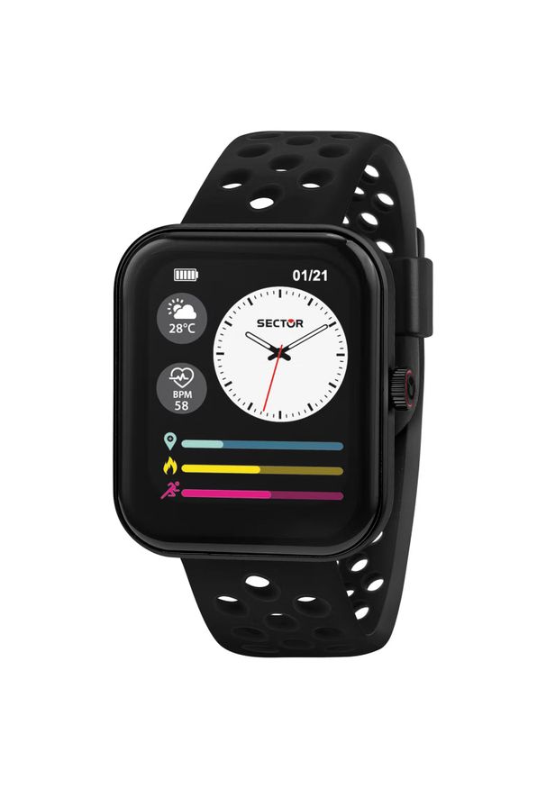 Sector - Zegarek SECTOR Watch S-03 Pro R3251159001. Rodzaj zegarka: smartwatch. Styl: klasyczny, sportowy
