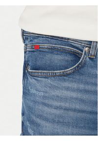 HUGO Jeansy Hugo 734 50556046 Niebieski Extra Slim Fit. Kolor: niebieski #4