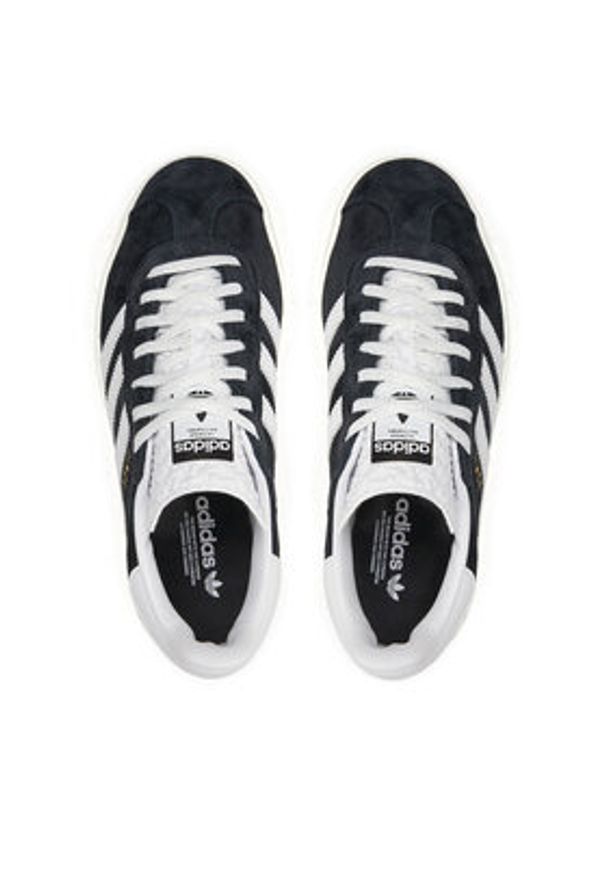 Adidas - adidas Sneakersy Gazelle Bold HQ6912 Czarny. Kolor: czarny. Materiał: zamsz, skóra. Model: Adidas Gazelle