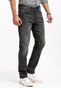 Mustang - MUSTANG VEGAS SLIM MĘSKIE SPODNIE JEANSOWE JEANSY DŻINSY DENIM BLACK 1015044 4000 883