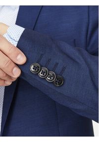 Jack & Jones Marynarka Solaris 12141107 Niebieski Slim Fit. Kolor: niebieski. Materiał: syntetyk #6