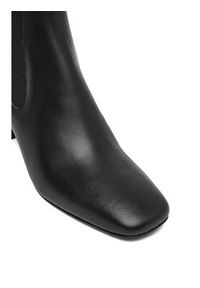 Love Moschino - LOVE MOSCHINO Botki JA21085G0NIA0000 Czarny. Kolor: czarny. Materiał: skóra #5