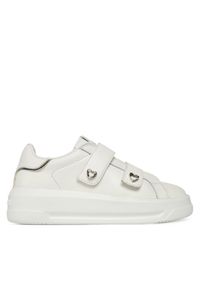 Love Moschino - Sneakersy LOVE MOSCHINO. Kolor: biały