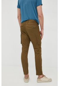 G-Star RAW - G-Star Raw Spodnie D18928.C105 męskie kolor zielony dopasowane. Kolor: zielony. Materiał: tkanina, bawełna, poliester #4