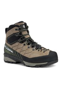Scarpa - Buty trekkingowe męskie SCARPA Mescalito TRK GTX. Kolor: brązowy. Materiał: skóra. Technologia: Gore-Tex
