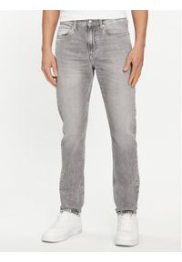 Calvin Klein Jeans Jeansy J30J324833 Szary Slim Fit. Kolor: szary