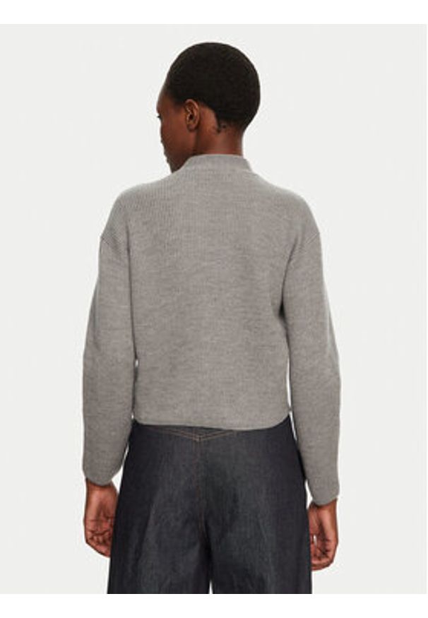 Max Mara Leisure Kardigan York 2426346048 Szary Regular Fit. Kolor: szary. Materiał: wełna