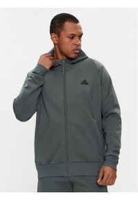 Adidas - adidas Bluza Z.N.E. Winterized IR5240 Zielony Relaxed Fit. Kolor: zielony. Materiał: syntetyk