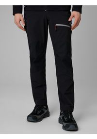 4f - 4F Spodnie trekkingowe szybkoschnące męskie - czarne XXL. Kolor: czarny. Materiał: tkanina, materiał. Długość: długie. Sport: wspinaczka, turystyka piesza #2