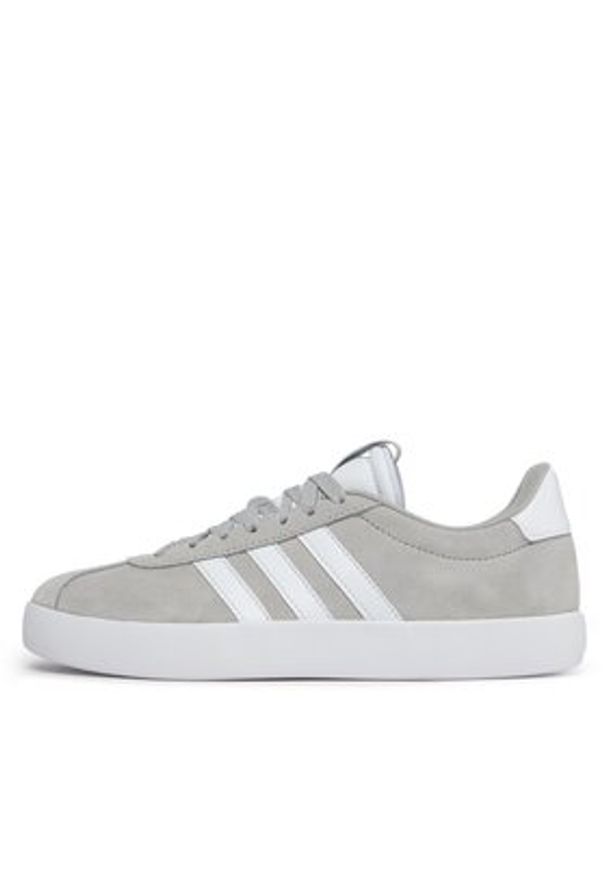 Adidas - adidas Sneakersy VL Court 3.0 ID6280 Szary. Kolor: szary. Materiał: zamsz, skóra