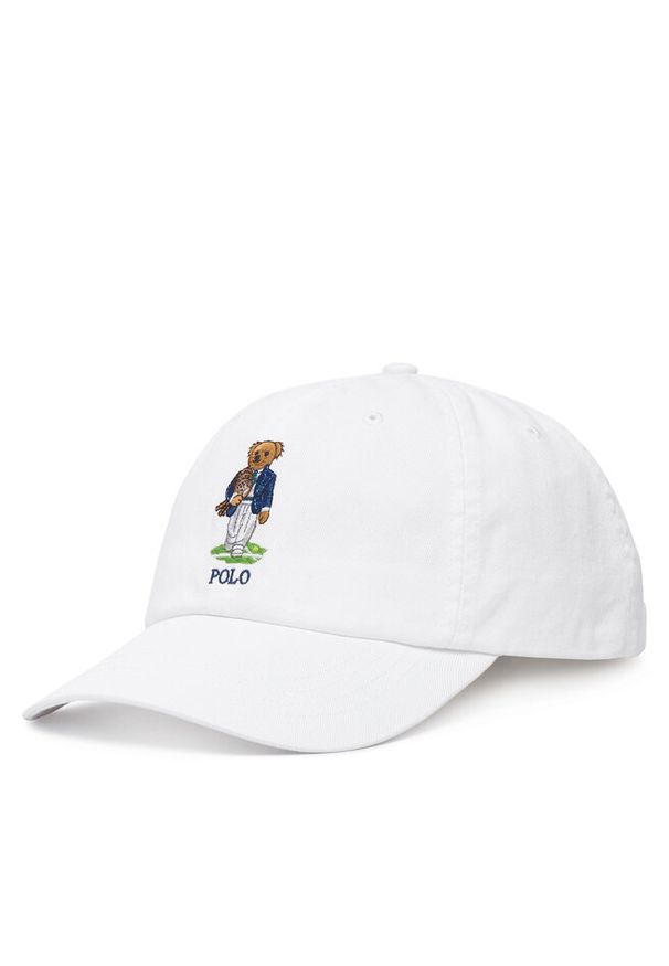 Czapka z daszkiem Polo Ralph Lauren. Kolor: biały