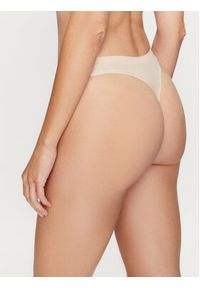 Chantelle Stringi Soft Stretch C26490 Beżowy. Kolor: beżowy. Materiał: bawełna #3