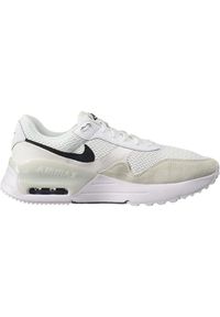 Tenisówki Nike Model Systm Kolor Biały. Kolor: biały, wielokolorowy, beżowy. Materiał: skóra, tkanina