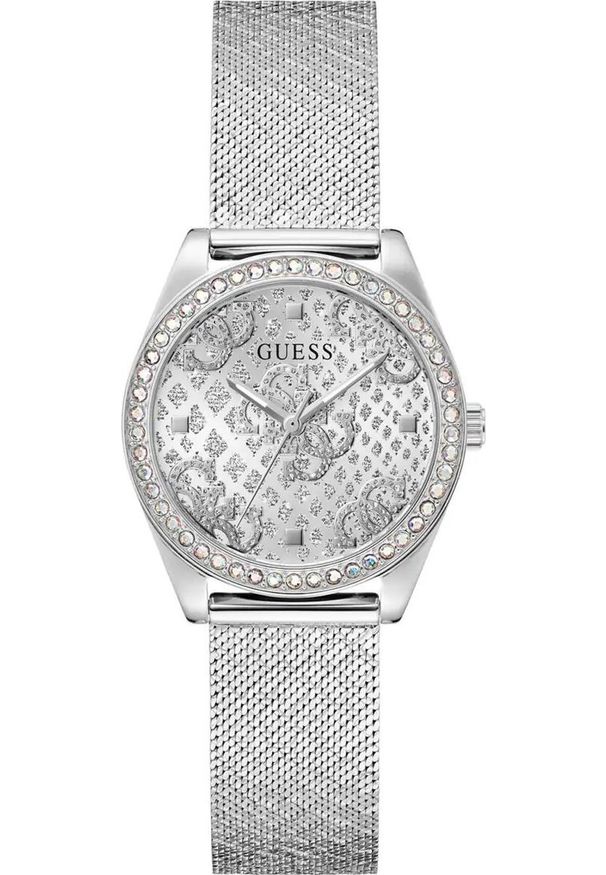 Zegarek damski Guess GW0748L1 CYRKONIE srebrny. Kolor: srebrny