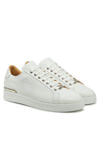 Philipp Plein - PHILIPP PLEIN Sneakersy SAES USC0692 PLE075 Biały. Kolor: biały. Materiał: skóra