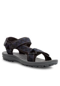 Jack Wolfskin Sandały Wave Breaker M 4052011 Granatowy. Kolor: niebieski. Materiał: materiał