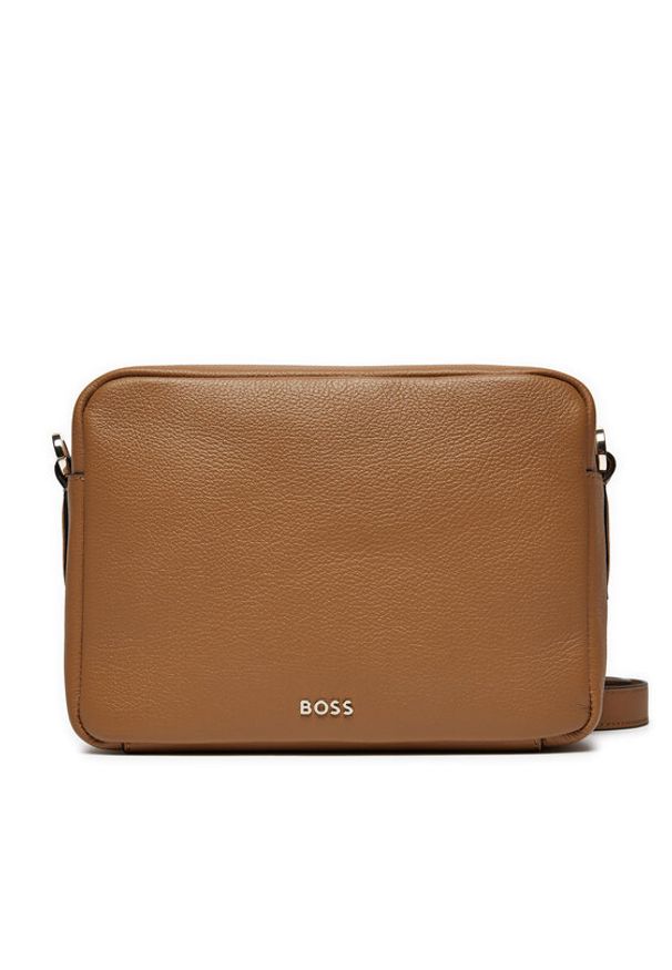 BOSS - Boss Torebka Alyce Crossbody 50518213 Beżowy. Kolor: beżowy