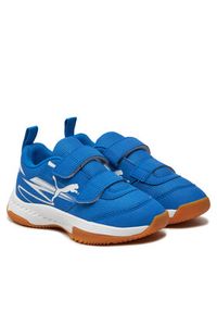 Puma Buty halowe Varion II V Jr 108106 03 Niebieski. Kolor: niebieski. Materiał: materiał #3