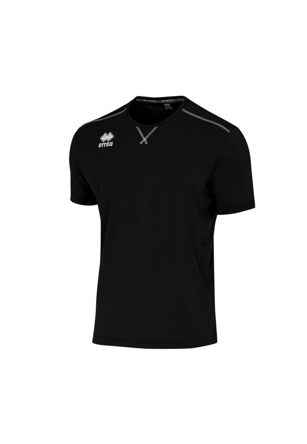 ERREA - Errea Everton T-Shirt Czarna Bluza Mc Dorosłych. Kolor: czarny