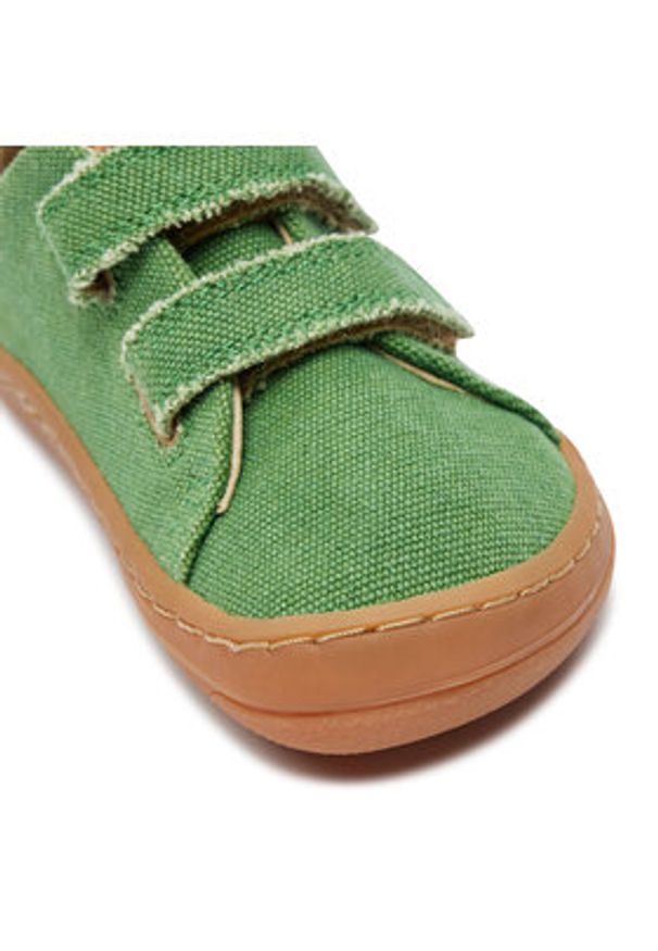 Froddo Sneakersy Barefoot Vegan G3130248-1 M Zielony. Kolor: zielony. Materiał: materiał