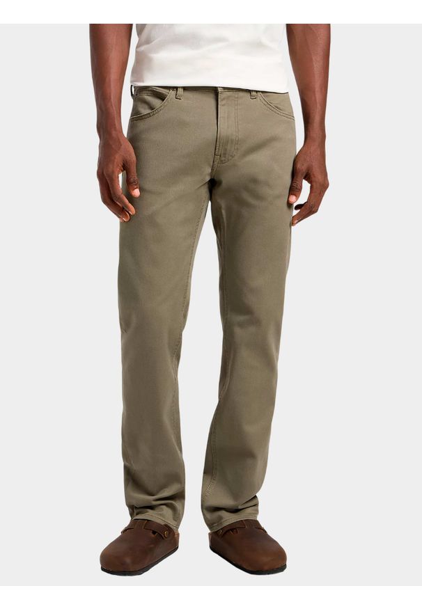 Lee - MESKIE SPODNIE LEE DAREN ZIP FLY MERCANTILE GREEN 112355819