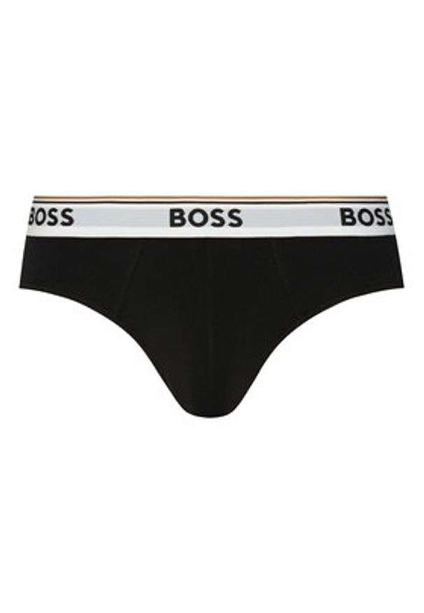 BOSS Komplet slipów 50554683 Czarny. Kolor: czarny. Materiał: bawełna