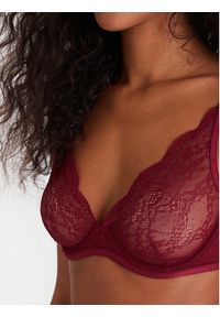Hunkemöller Biustonosz z fiszbiną 206365 Czerwony. Kolor: czerwony. Materiał: syntetyk #5