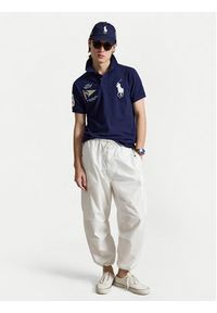 Polo Ralph Lauren Polo 710B21921001 Granatowy Regular Fit. Typ kołnierza: polo. Kolor: niebieski. Materiał: bawełna #3
