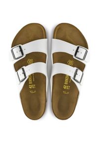 Birkenstock - Klapki damskie BIRKENSTOCK ARIZONA. Okazja: na co dzień, do pracy, na spacer. Kolor: biały. Styl: casual #5