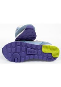 Buty Fila Run Formation W FFW0298.53193 niebieskie. Kolor: niebieski. Materiał: materiał, skóra. Szerokość cholewki: normalna. Sport: bieganie