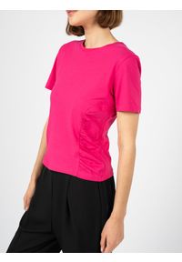 Silvian Heach T-Shirt | CVP23123TS | Kobieta | Różowy. Kolor: różowy. Materiał: bawełna. Długość rękawa: krótki rękaw. Długość: krótkie #5