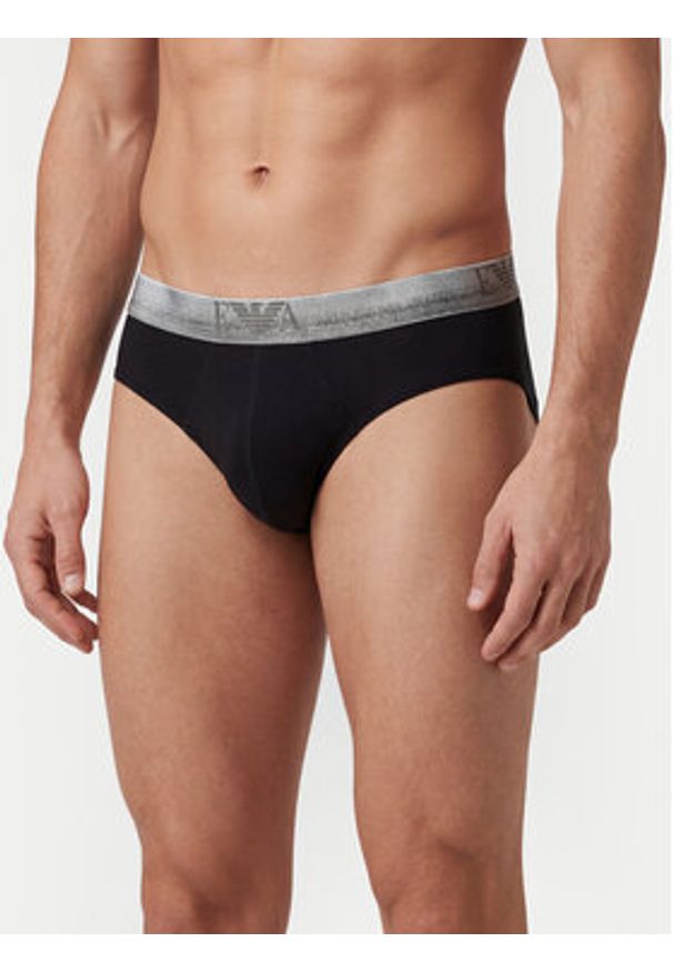 Emporio Armani Underwear Komplet slipów EM000258 AF18886 MC061 Czarny. Kolor: czarny. Materiał: bawełna