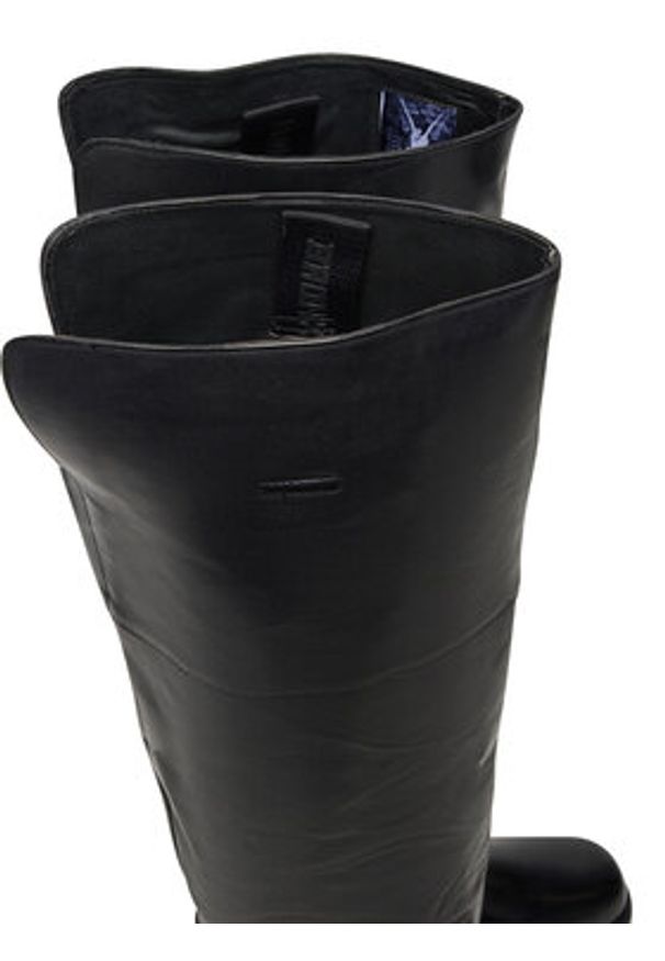 Bronx Kozaki Ky Ley 14402-US Czarny. Kolor: czarny. Materiał: skóra