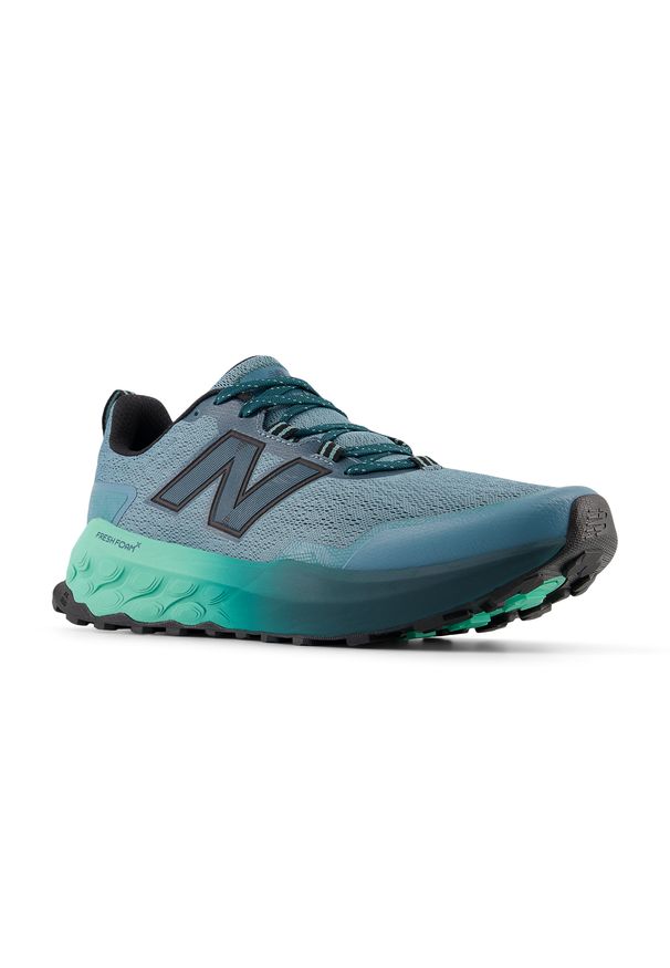 Buty męskie New Balance Fresh Foam Garoé v2 MGARO9H0 – niebieskie. Okazja: na co dzień. Kolor: niebieski. Materiał: syntetyk, materiał, guma. Szerokość cholewki: normalna. Sport: fitness