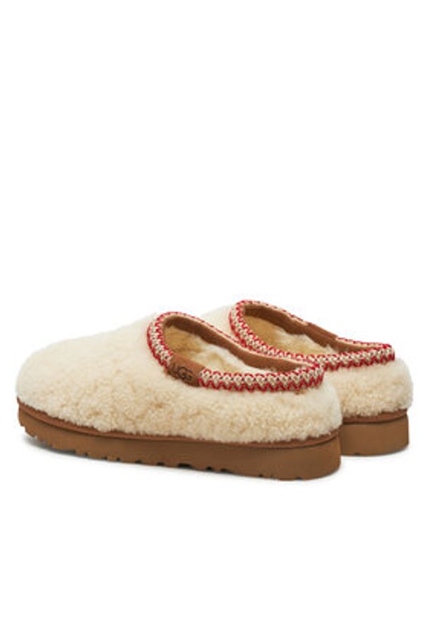Ugg Kapcie W M Tasman Maxi 1158356 Écru. Materiał: materiał