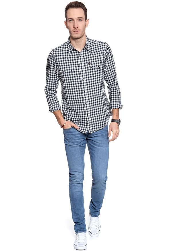 Lee - LEE SPODNIE MĘSKIE LUKE LT WORN FOAM L719KNER 112119117